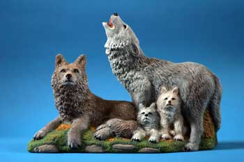 Wolfsfamilie